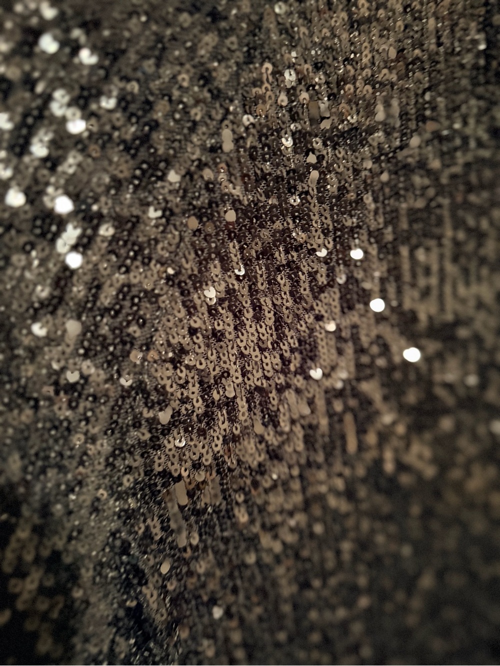 Cable & Gauge Black Sequin Long-Sleeve Top - Picture 4 of 4